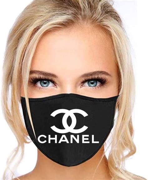 chanel inspired face mask